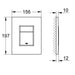 Grohe Skate Cosmopolitan Flush plate