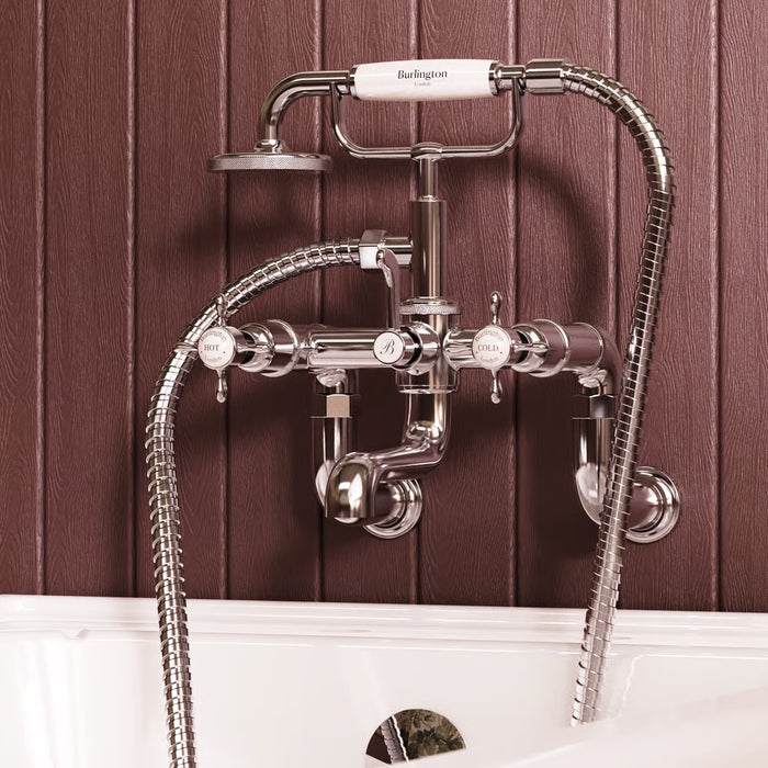 Burlington Guild Wall Mounted Bath Shower Mixer Tap