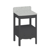Burlington Guild 1 Drawer Floorstanding Vanity Unit With Worktop