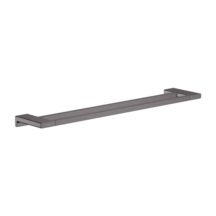 Hansgrohe AddStoris Double Towel Rail - Brushed Black
