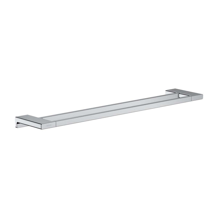 Hansgrohe AddStoris Double Towel Rail - Chrome - Towel Rings