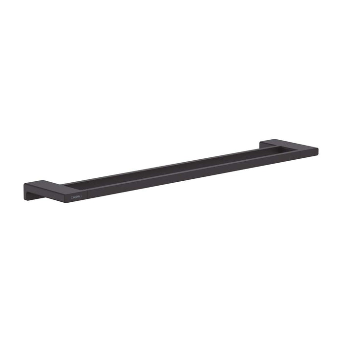 Hansgrohe AddStoris Double Towel Rail - Matt Black - Towel