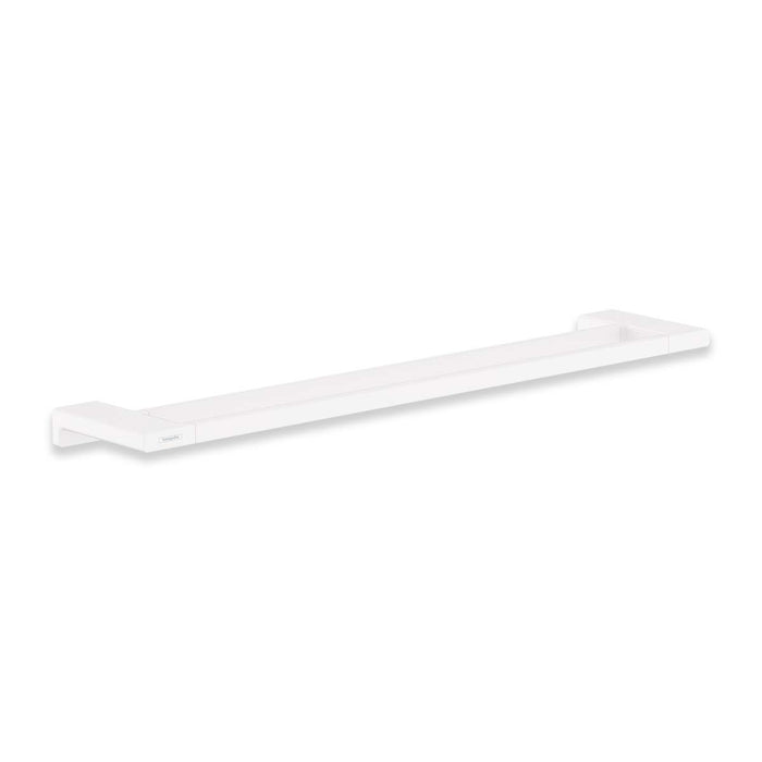 Hansgrohe AddStoris Double Towel Rail - Matt White - Towel