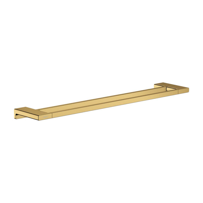 Hansgrohe AddStoris Double Towel Rail - Polished Gold Optic