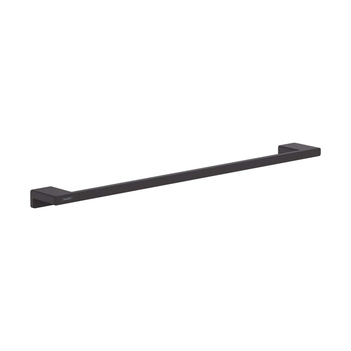 Hansgrohe AddStoris Single Towel Rail - Matt Black - Towel