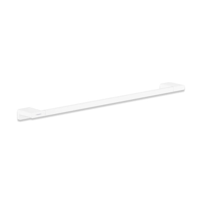 Hansgrohe AddStoris Single Towel Rail - Matt White - Towel