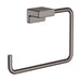 Hansgrohe AddStoris Towel Ring - Brushed Black Chrome