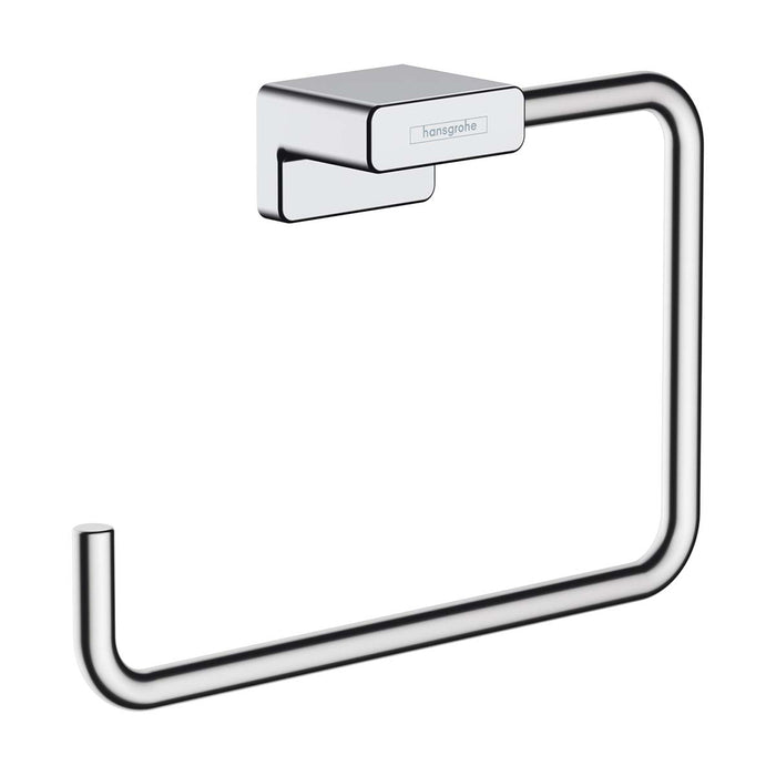 Hansgrohe AddStoris Towel Ring - Chrome - Towel Rings