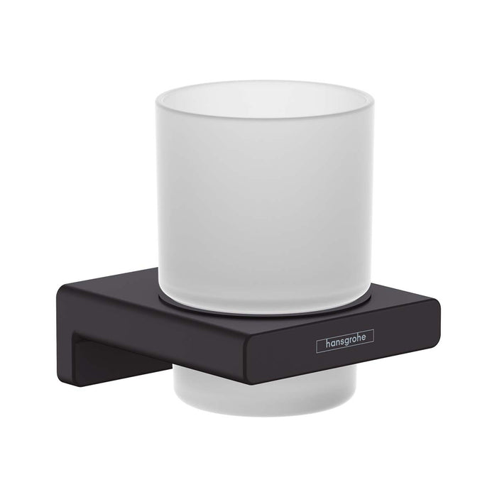 Hansgrohe AddStoris Tumbler Holder - Matt Black