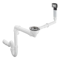 Hansgrohe Manual Waste and Overflow Set For Granite Sinks