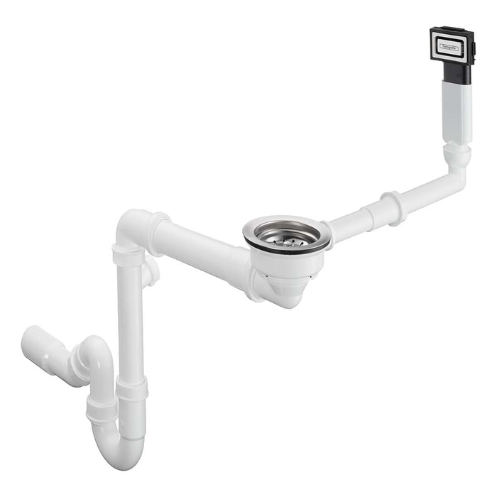 Hansgrohe Manual Waste and Overflow Set For Granite Sinks
