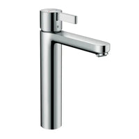 Hansgrohe Metris S 190 Deck Mounted Tall Basin Mixer Chrome 