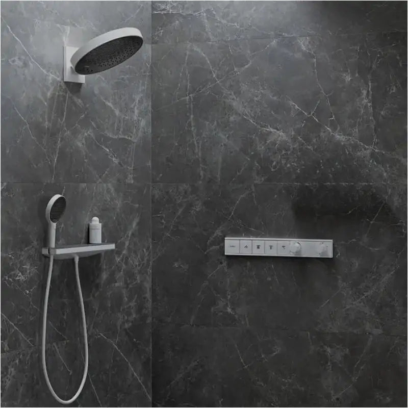 Hansgrohe RainSelect Push 4 Outlet with Rainfinity 360 Head
