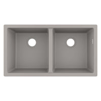 Hansgrohe S51 Double Bowl Granite Composite Undermount