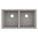 Hansgrohe S51 Double Bowl Granite Composite Undermount