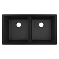 Hansgrohe S51 Double Bowl Granite Composite Undermount