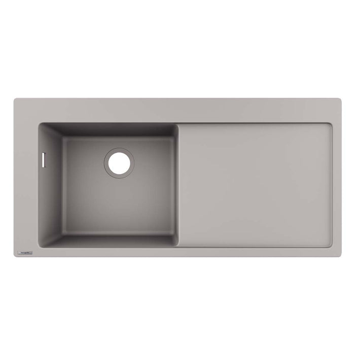 Hansgrohe S51 Granite Composite Kitchen Sink with Draining