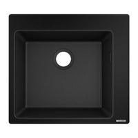 Hansgrohe S51 Granite Composite Kitchen Sink - Graphite