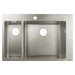 Hansgrohe S71 1.5 Bowl Kitchen Sink - 755x500mm - Stainless