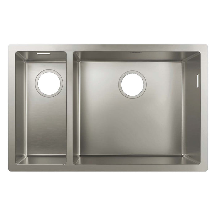 Hansgrohe S71 1.5 Bowl Undermount Kitchen Sink - 705x450mm
