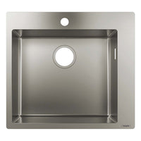 Hansgrohe S71 Kitchen Sink - Stainless Steel - 550 x 500mm