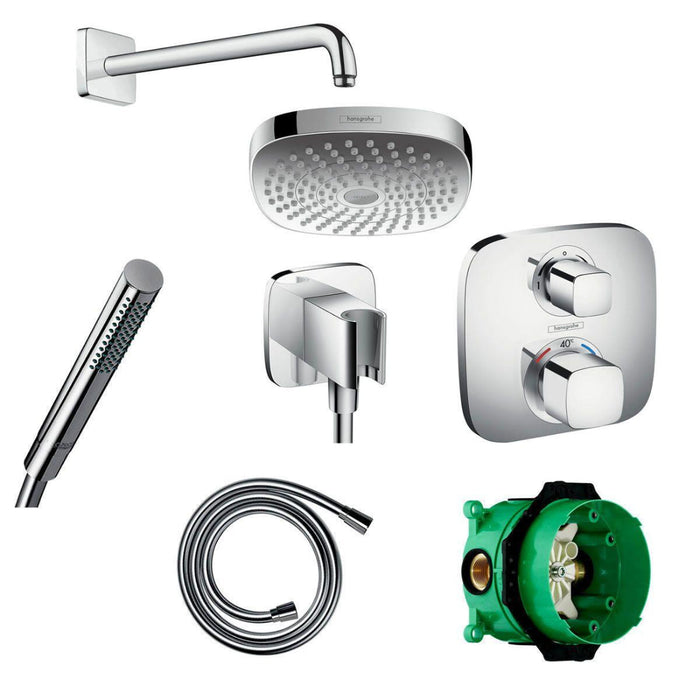 Hansgrohe Soft Cube Shower Valve With Croma Select (180)