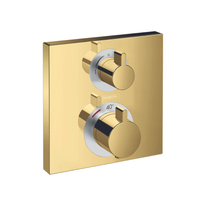 Hansgrohe Square Concealed Shower Valve With Raindance