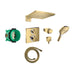 Hansgrohe Square Concealed Shower Valve With Raindance