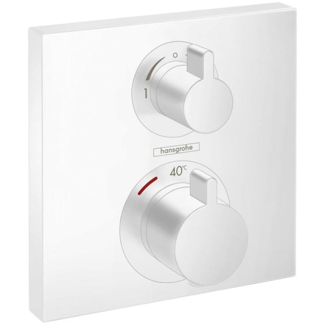 Hansgrohe Square Concealed Shower Valve With Raindance