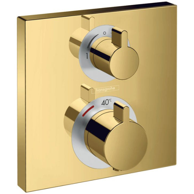 Hansgrohe Square Concealed Shower Valve With Raindance
