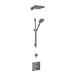 Hansgrohe Square Concealed Shower Valve With Raindance