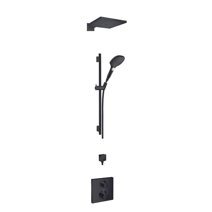 Hansgrohe Square Concealed Shower Valve With Raindance