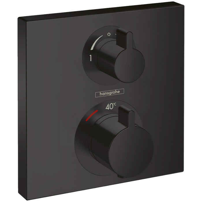 Hansgrohe Square Concealed Shower Valve With Raindance