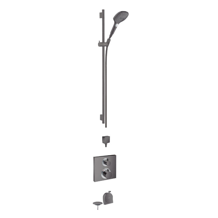 Hansgrohe Square Concealed Shower Valve With Raindance