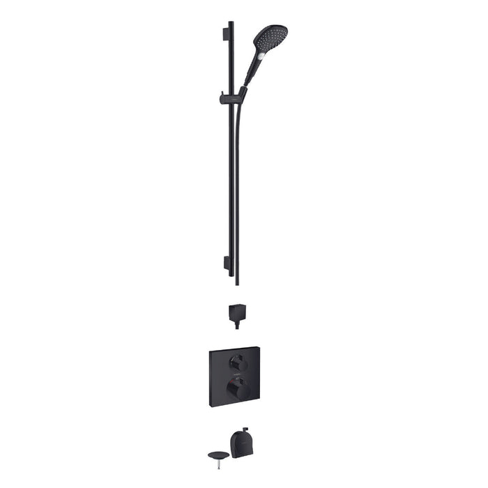 Hansgrohe Square Concealed Shower Valve With Raindance