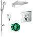 Hansgrohe Square Select Shower Valve With Raindance (300)