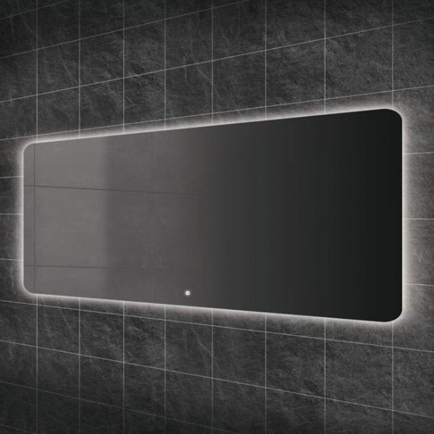HiB Ambience Steam Free Illuminated LED Mirror - 600mm x