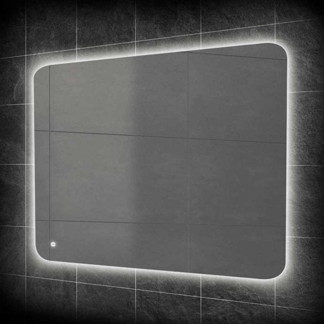 HiB Ambience Steam Free Illuminated LED Mirror - 800mm x