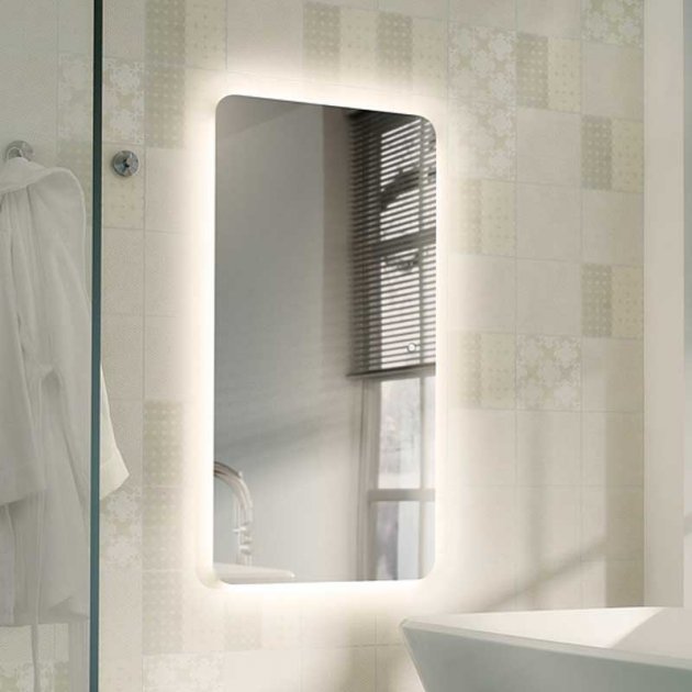 HiB Ambience Steam Free Illuminated LED Mirror