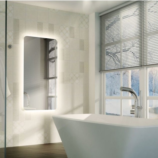 HiB Ambience Steam Free Illuminated LED Mirror