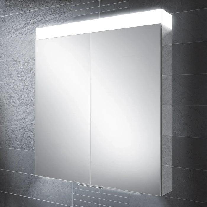 HiB Apex 2 Door Illuminated LED Mirror Cabinet