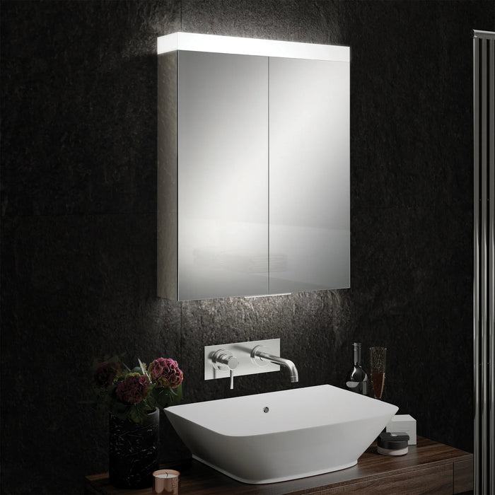 HiB Apex 2 Door Illuminated LED Mirror Cabinet