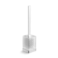 HiB Atto Floor Standing Toilet Brush and Holder - Chrome