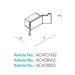 HiB Atto Robe Hook - Robe Hooks