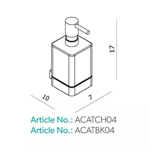 HiB Atto Soap Dispenser - Soap Dishes & Dispensers