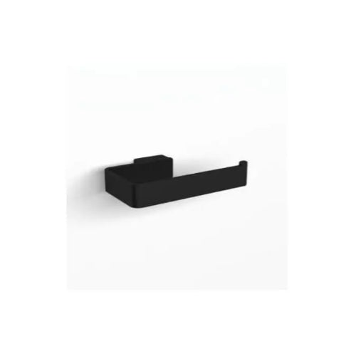 HIB Atto Toilet Roll Holder - Black - Toilet Roll Holders