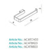 HiB Atto Towel Ring - Towel Rings