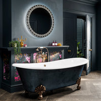 HiB Bellus Round Illuminated LED Mirror - 600mm