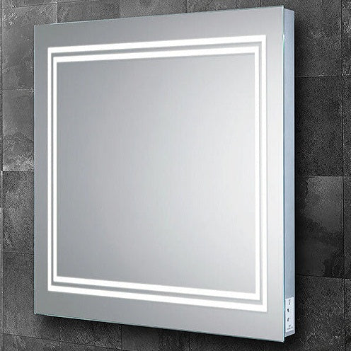 HiB Boundary Portrait Illuminated LED Mirror - Illuminated