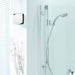 HiB Breeze Wall Mounted Bathroom Fan With Timer - 152mm x